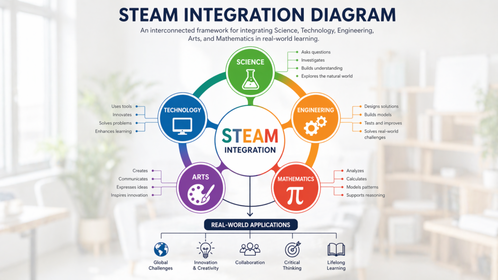 steam integration diagram